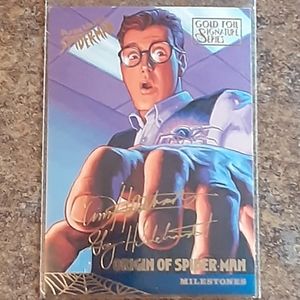 Fleer Ultra Spider-Man Gold Foil Signature Series